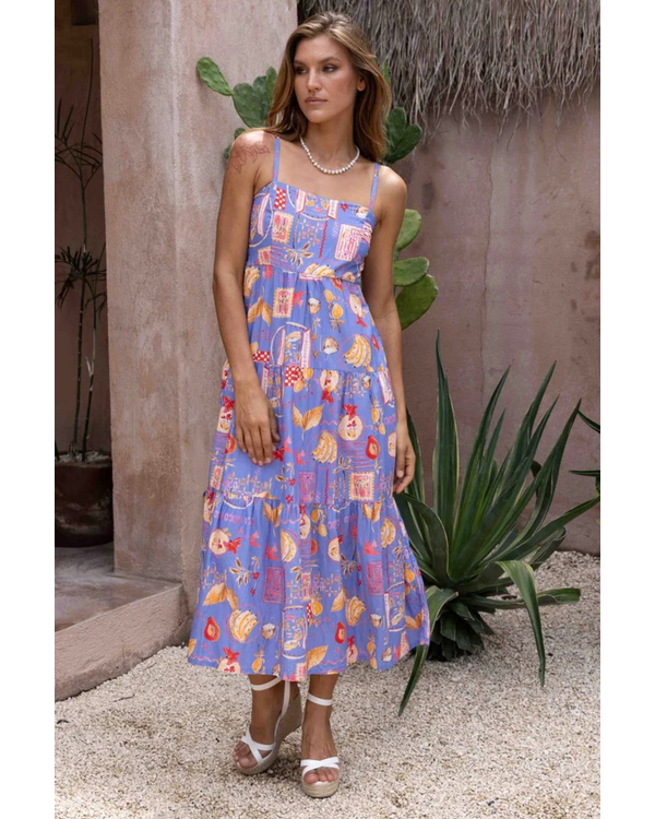 GO GIRL ELLIE MIDI DRESS