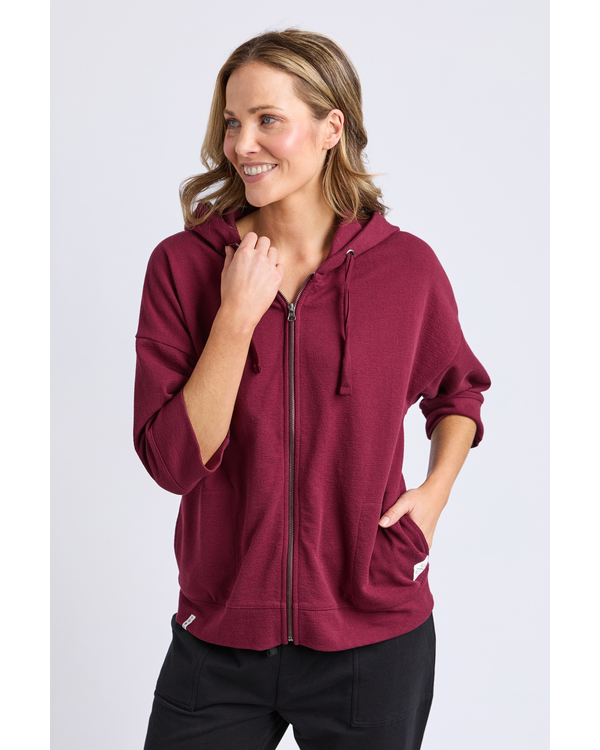 ELM BEACHY ZIP HOODY
