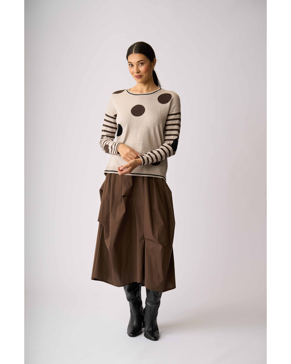 OH THREE SPOTS STRIPES JUMPER
