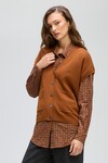 LD&CO BUTTON VEST