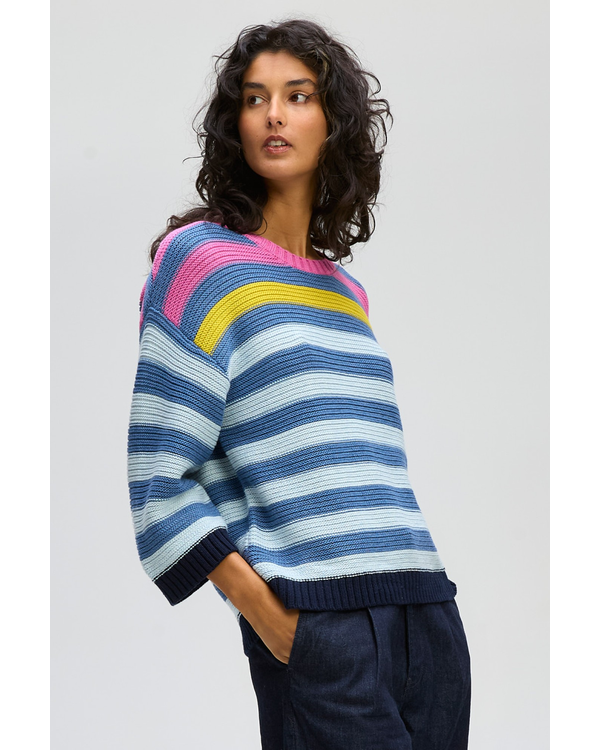 LD&CO CHUNKY STRIPE CREW