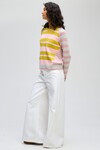 LD&CO CRAZY STRIPE CREW