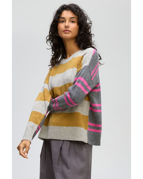 LD&CO GROOVE STRIPE CREW