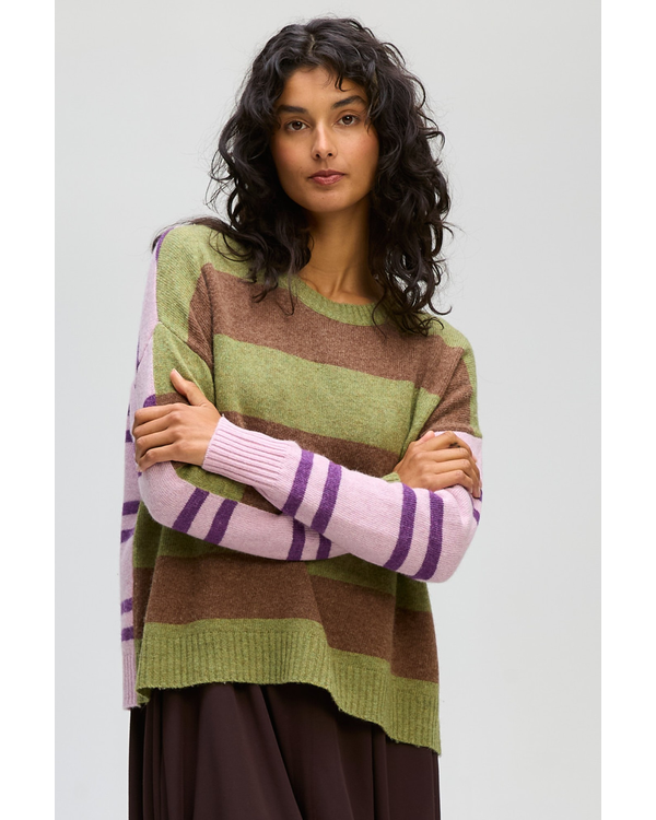 LD&CO GROOVE STRIPE CREW