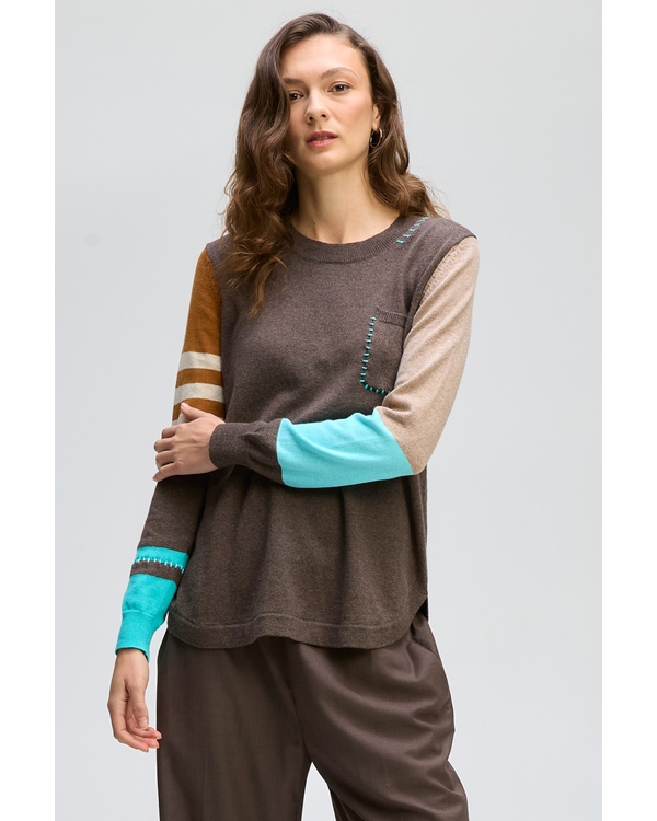 ZAKET & PLOVER DETAIL POCKET JUMPER