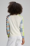 ZAKET & PLOVER COLOUR BLOCK JUMPER