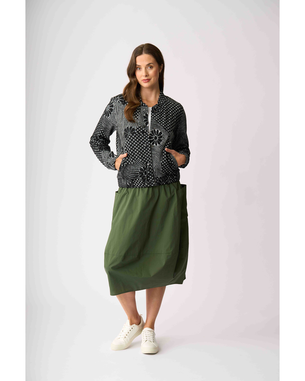 FOIL HUSK SKIRT