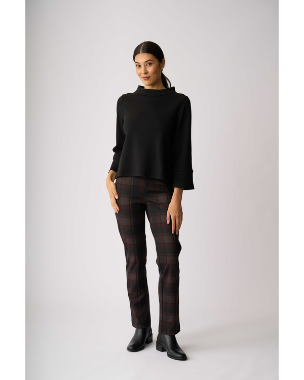 FOIL BOAT NECK JUMPER