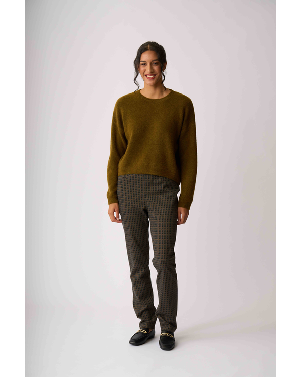MEMO CROPPED HEM JUMPER