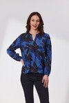 NEWPORT AZURE BLOUSE