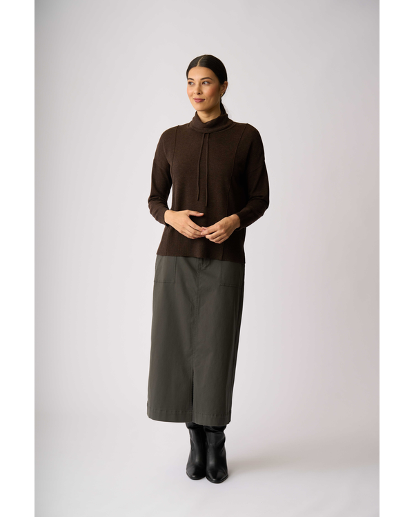 FOIL REVERSE SEAM JUMPER
