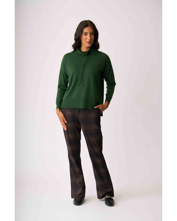 FOIL REVERSE SEAM JUMPER