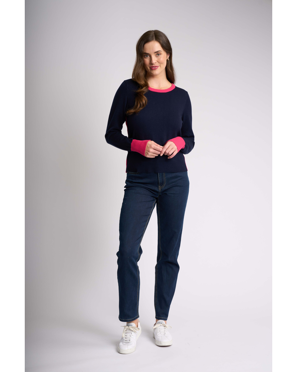 OH THREE CONTRAST JUMPER