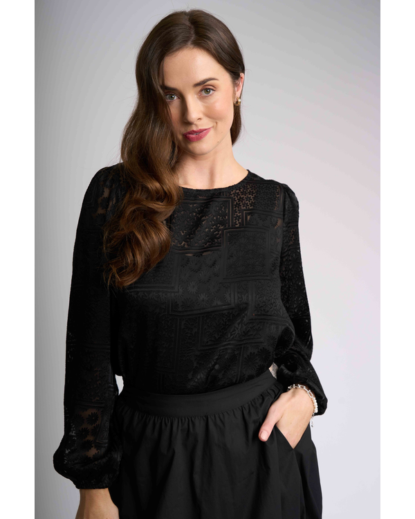FOIL PARTY TOP