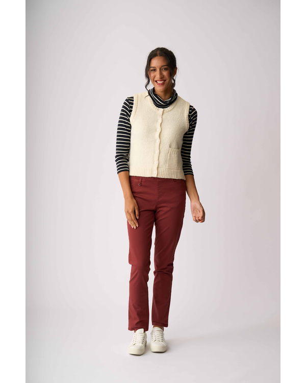 OH THREE RIB BUTTON VEST