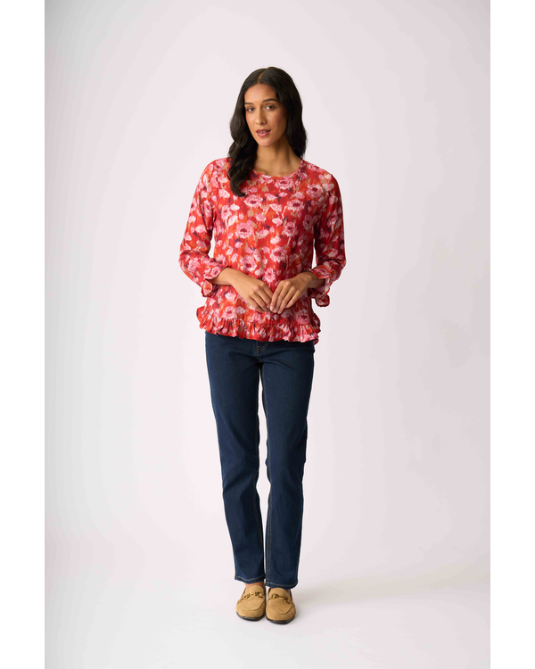 PREEN SCOOP HEM TOP