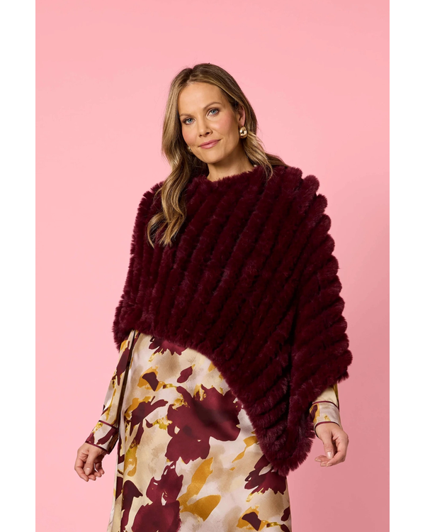 HAMMOCK & VINE ROMA FAUX PONCHO