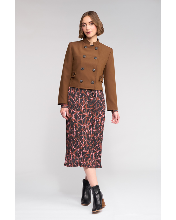 KNEWE LINED CROP JACKET