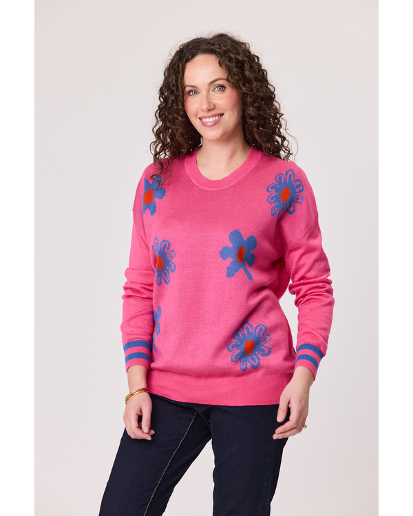 CLASSIFIED DAISY MERINO BLEND JUMPER