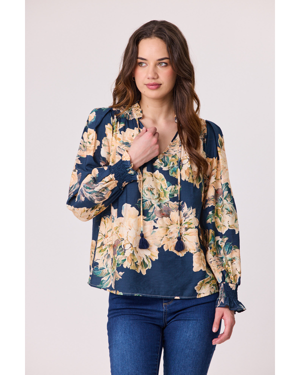 DEMOCRACY ROSE PEASANT TOP