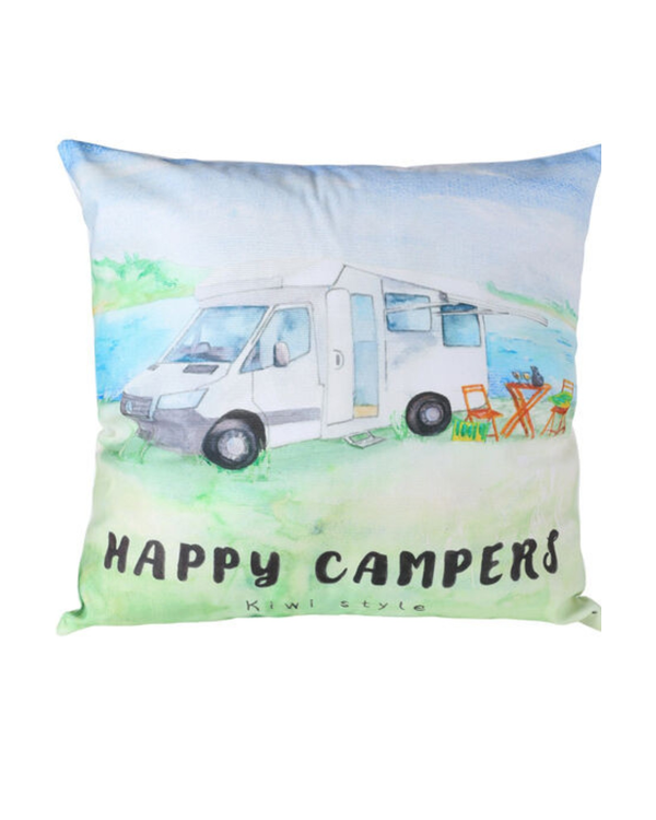 HAPPY CAMPERS CUSHION