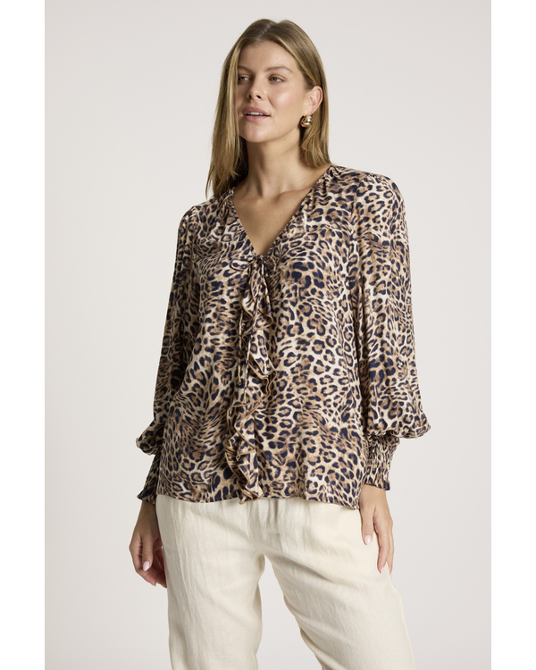 EB&IVE SAN FRILL TOP