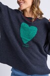 ELM INTERSIA HEART KNIT