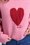 ELM INTERSIA HEART KNIT
