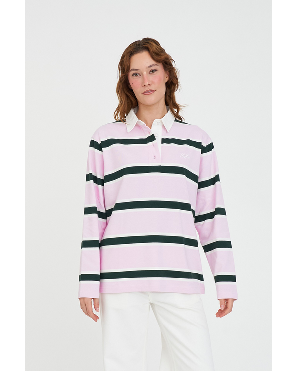 HUFFER BROOKLYN OVERSIZED RUGBY JERSEY