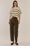 BETTY BASICS BARREL LEG CHINO