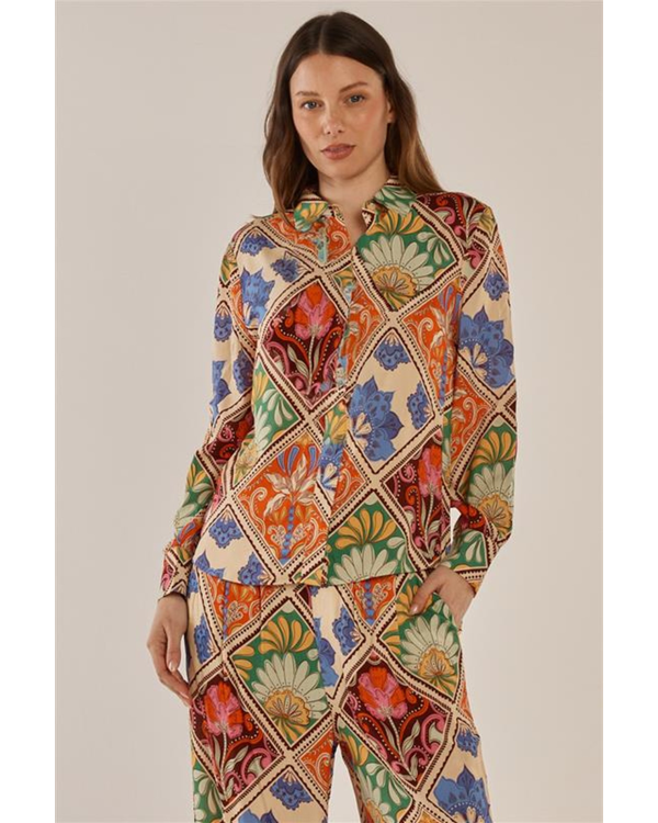 BETTY BASICS FRIDA FRILL SHIRT