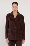 FATE+BECKER RHEA VELVET BLAZER