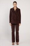 FATE+BECKER RHEA VELVET BLAZER