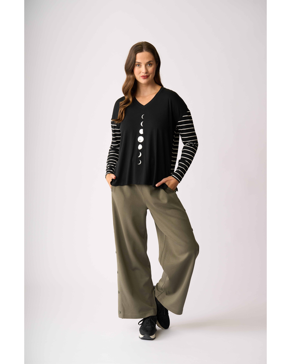 FOIL COMBO PRINT TOP
