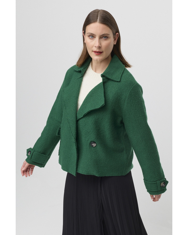 MARCO POLO CROP WOOL JACKET