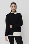 MARCO POLO LAYERED SWEATER
