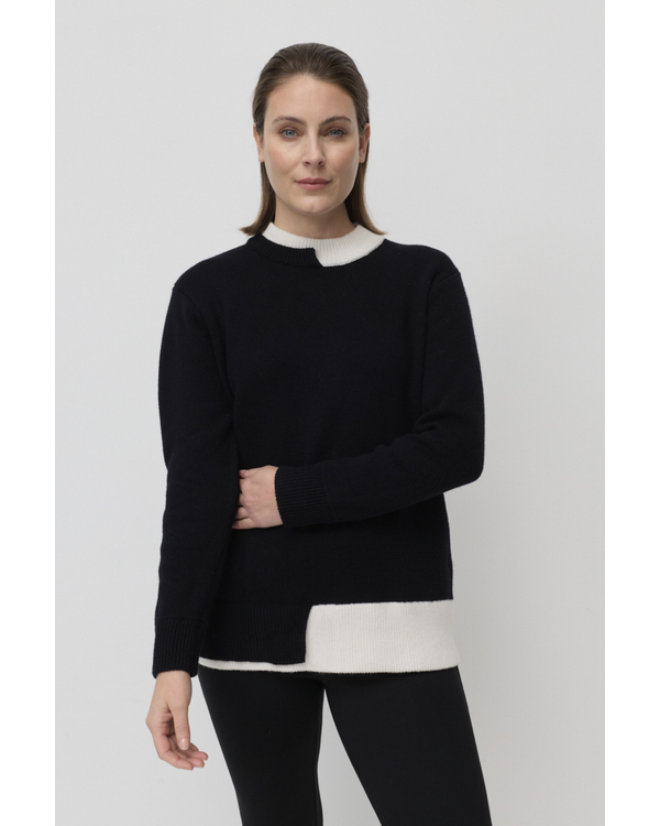 MARCO POLO LAYERED SWEATER