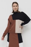 MARCO POLO EARTH TONES SWEATER
