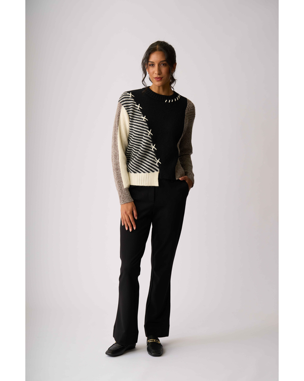 FOIL MULTI FEATURE SWEATER