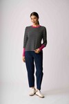 FOIL CONTRAST TRIM JUMPER