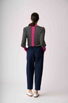 FOIL CONTRAST TRIM JUMPER