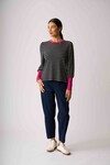 FOIL CONTRAST TRIM JUMPER