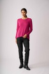 FOIL BACK PLACKET SWING JUMPER