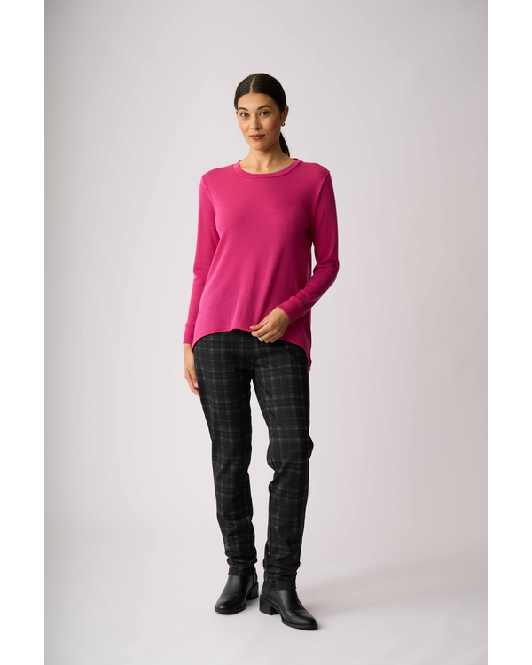 FOIL BACK PLACKET SWING JUMPER