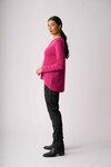 FOIL BACK PLACKET SWING JUMPER