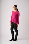 FOIL BACK PLACKET SWING JUMPER