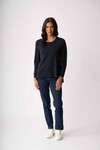 FOIL BACK PLACKET SWING JUMPER