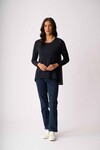 FOIL BACK PLACKET SWING JUMPER