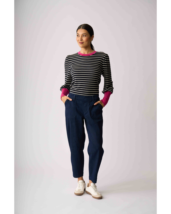 MEMO BARREL LEG JEAN