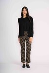 FOIL HIGH TIED CARDIGAN